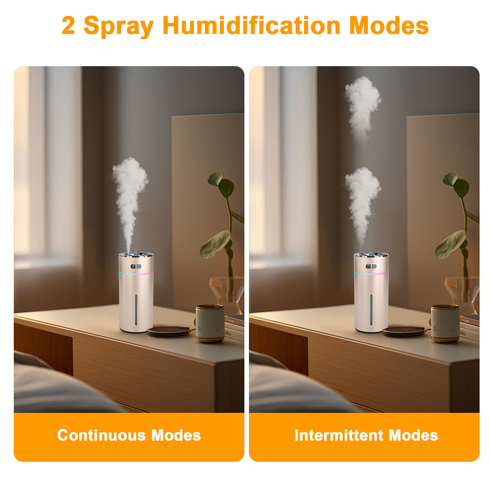 Essential Aroma Oil Diffuser for Large Room Car Ultrasonic Aromatherapy 300 ml