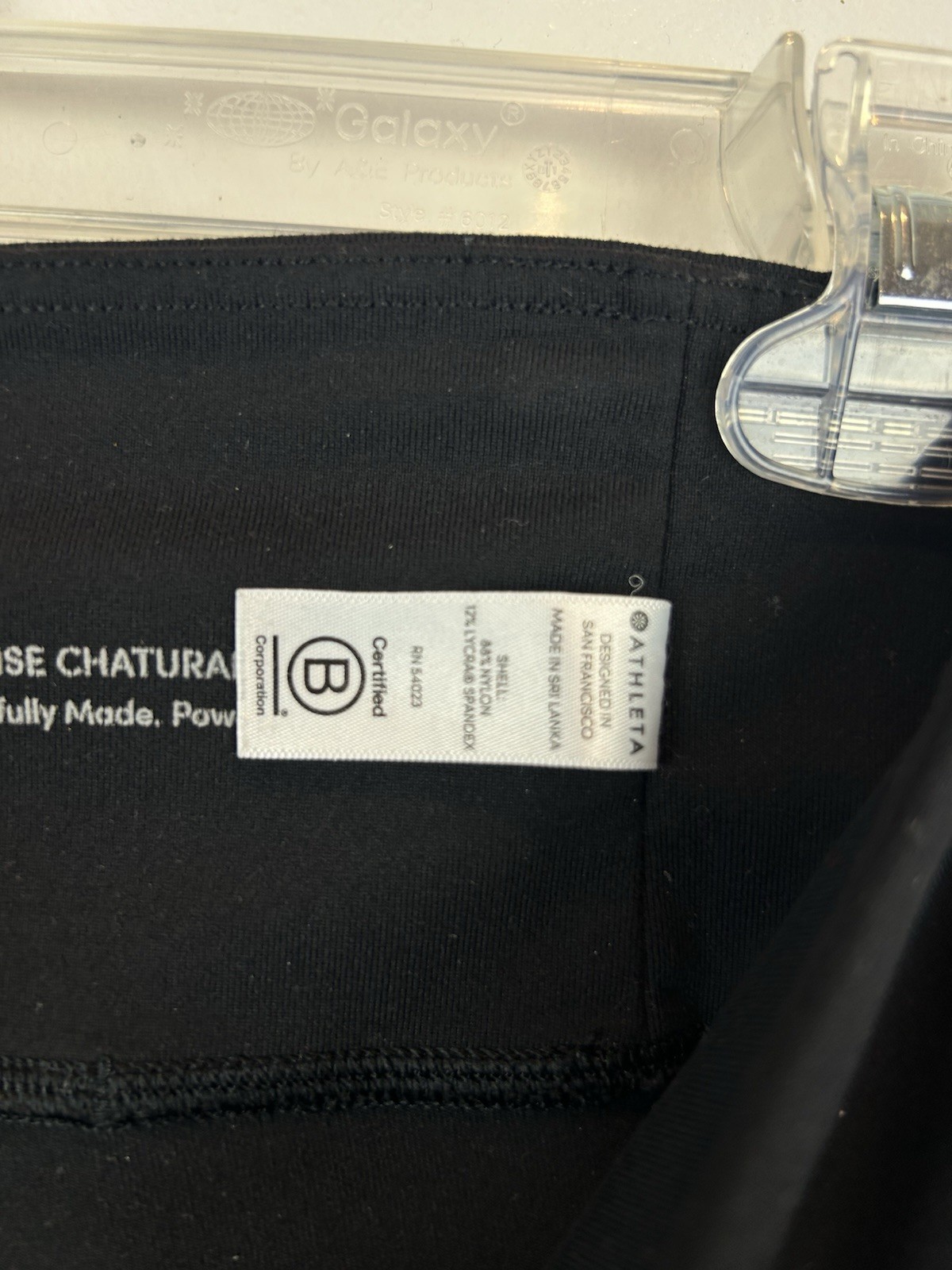 Athleta High Rise Chaturanga Tight Womens Medium Black Athleisure