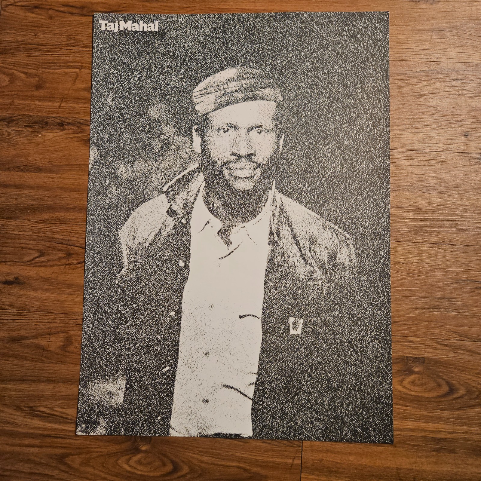 Taj Mahal Vintage 1970s Promo Flat Poster 20x28 Columbia Records Country Blues