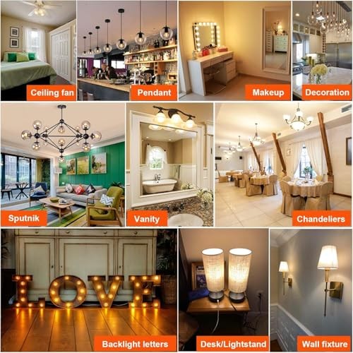 100W Incandescent Light Bulbs,Frosted Bulbs,Dimmable Medium E6 Base Light 2