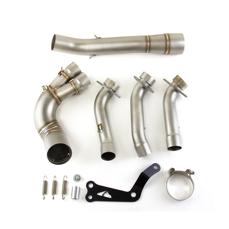MT-09 2020-2025 for Yamaha MT-09 Exhaust Front Pipe Muffler Tips Whole System