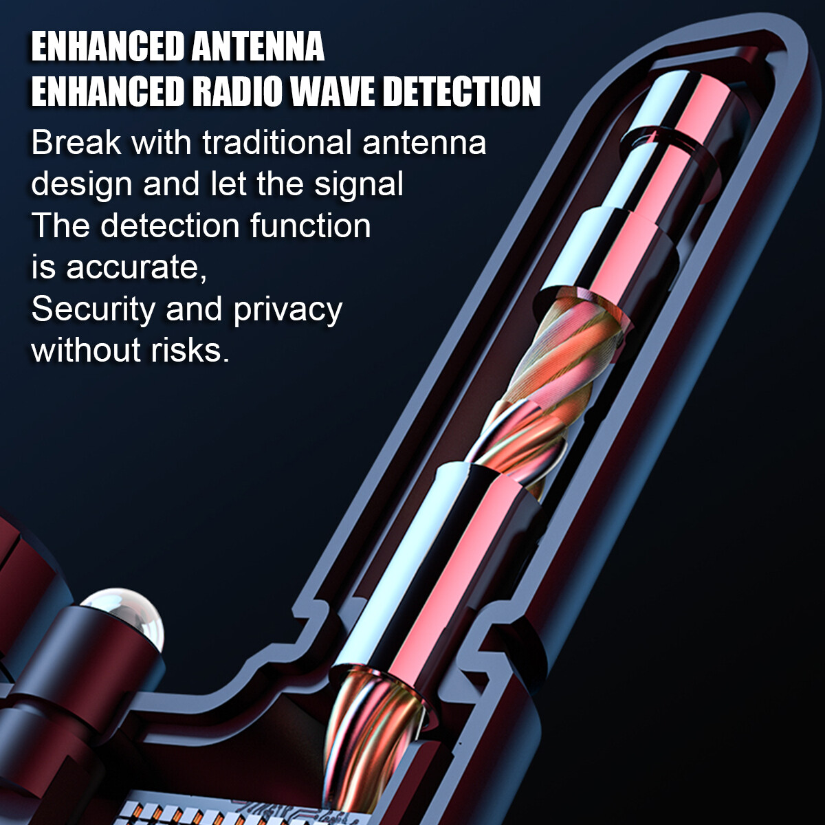 Anti-Spy Camera, Wireless RF Detector GSM Bug GPS Tracker Finder Scanner Device