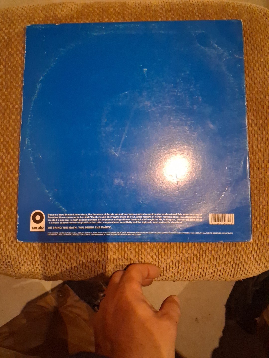 Serato Control Vinyl Blue DJ Timecode Records