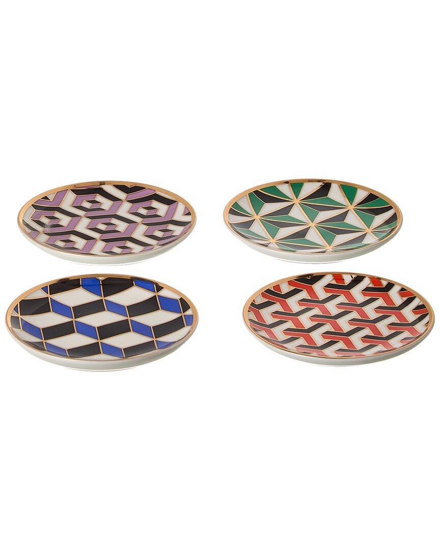 Jonathan Adler Versailles Coasters Multicolor