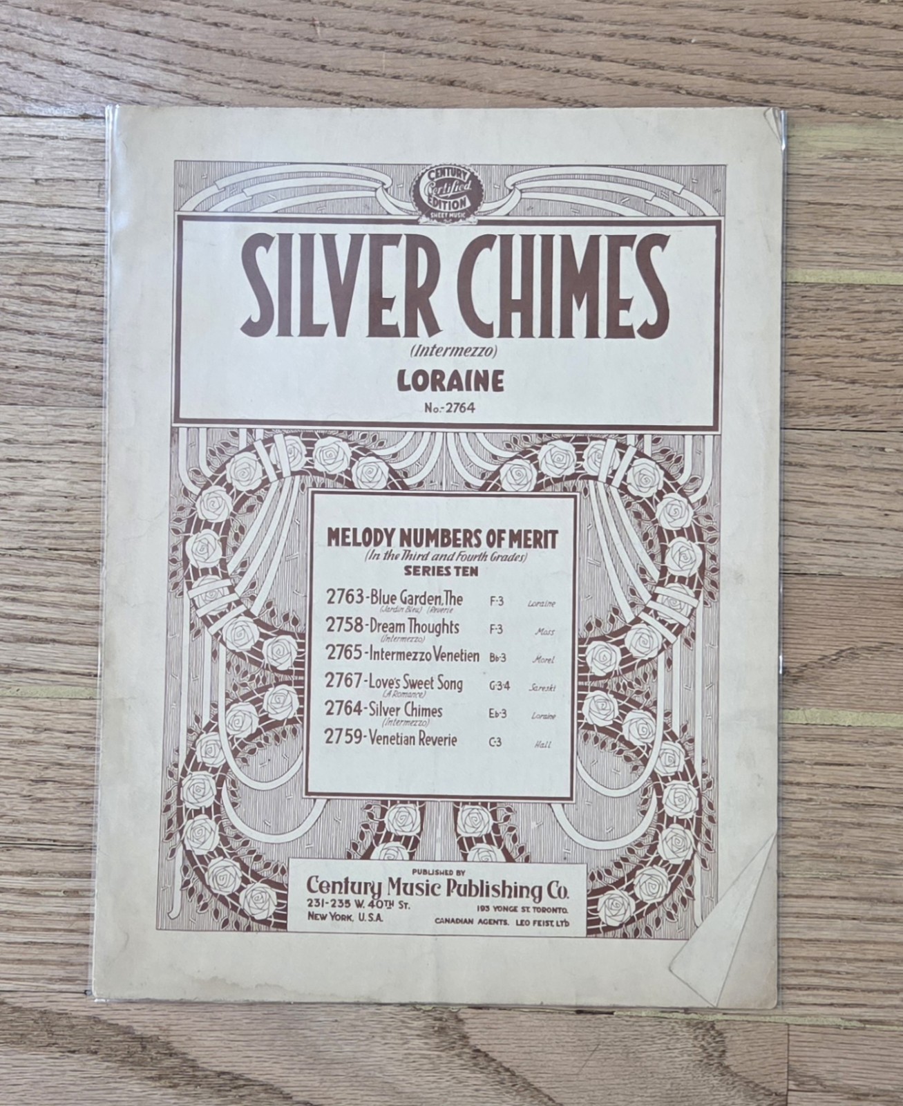 (8) Vintage Music Sheets Lot