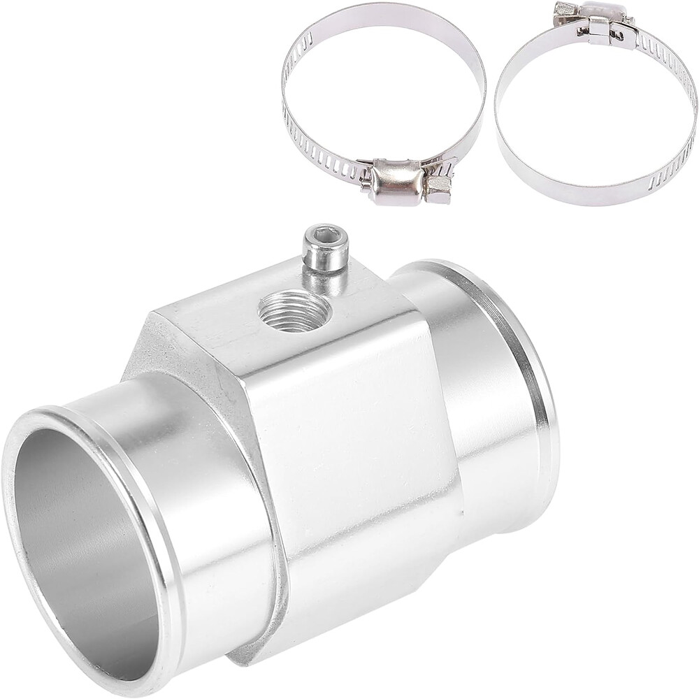 38mm Water Temp Joint Pipe Temperature Gauge Radiator Sensor Hose Adapter NEW