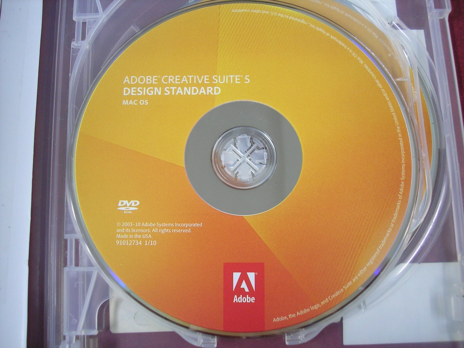 Adobe Creative Suite 5 CS5 Design Standard For MAC OS Full Retail DVD Version
