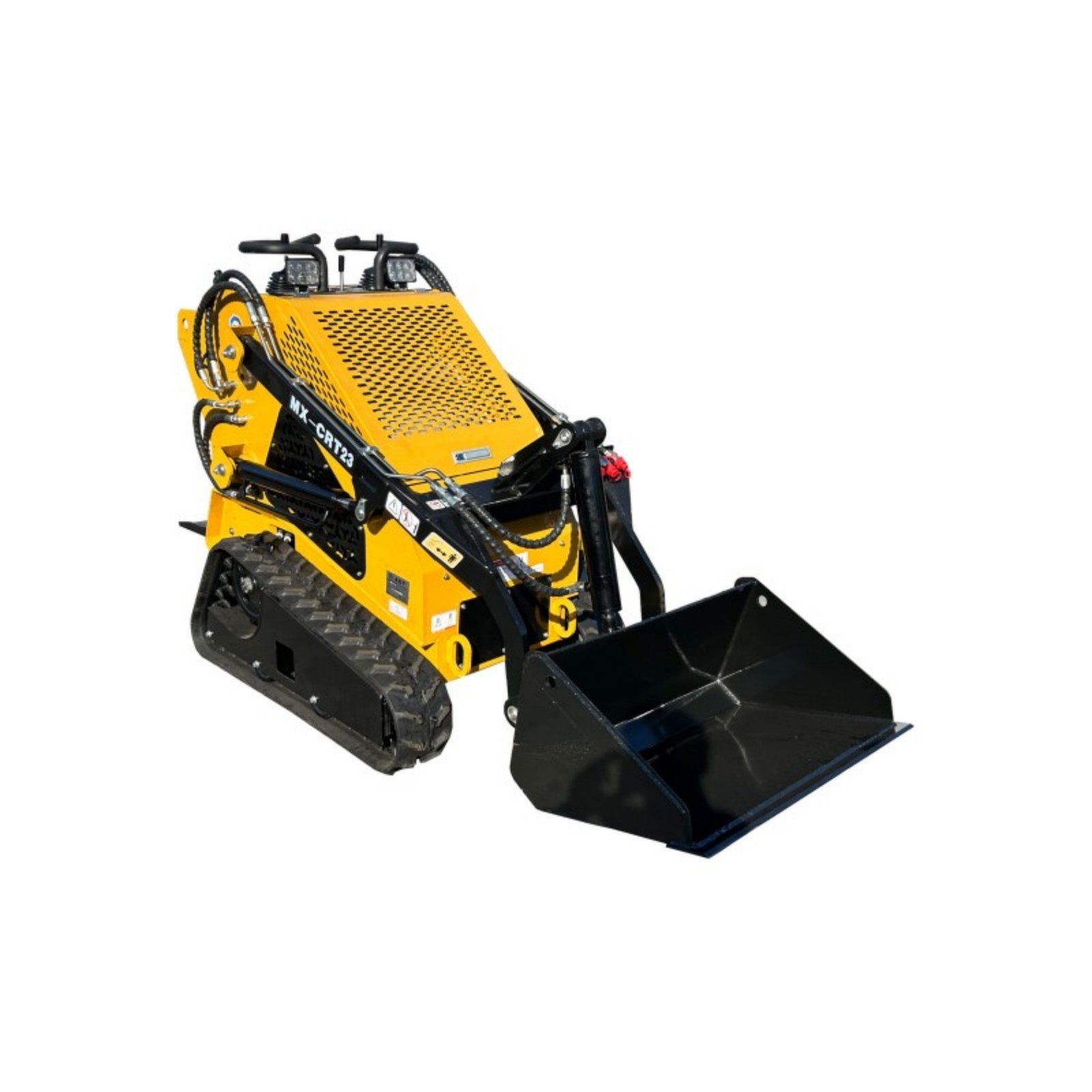 AGT Mini Skid Steer Loader Crawler Track with 24HP RATO Engine