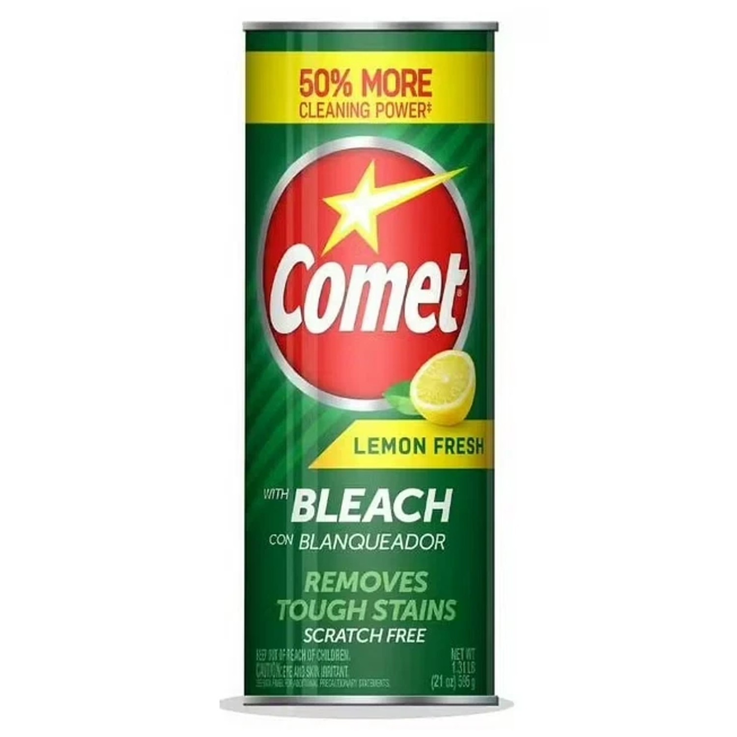 Comet Cleaner with Bleach All-Purpose Removes Stains 4 PACK FREE SHIPPING