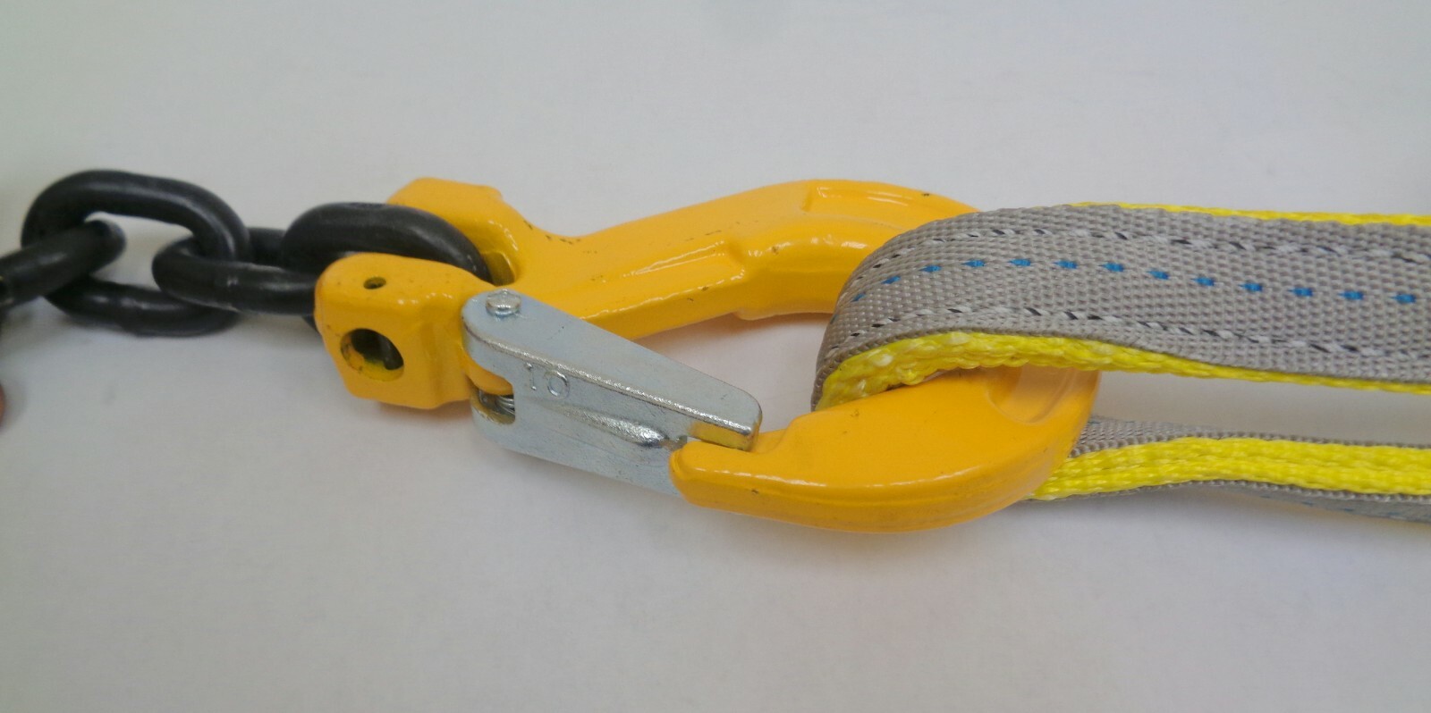 AUTO BODY FRAME MACHINE PULL CHAIN 11 FEET SLIP HOOK 100 GRADE HEAVY DUTY USA