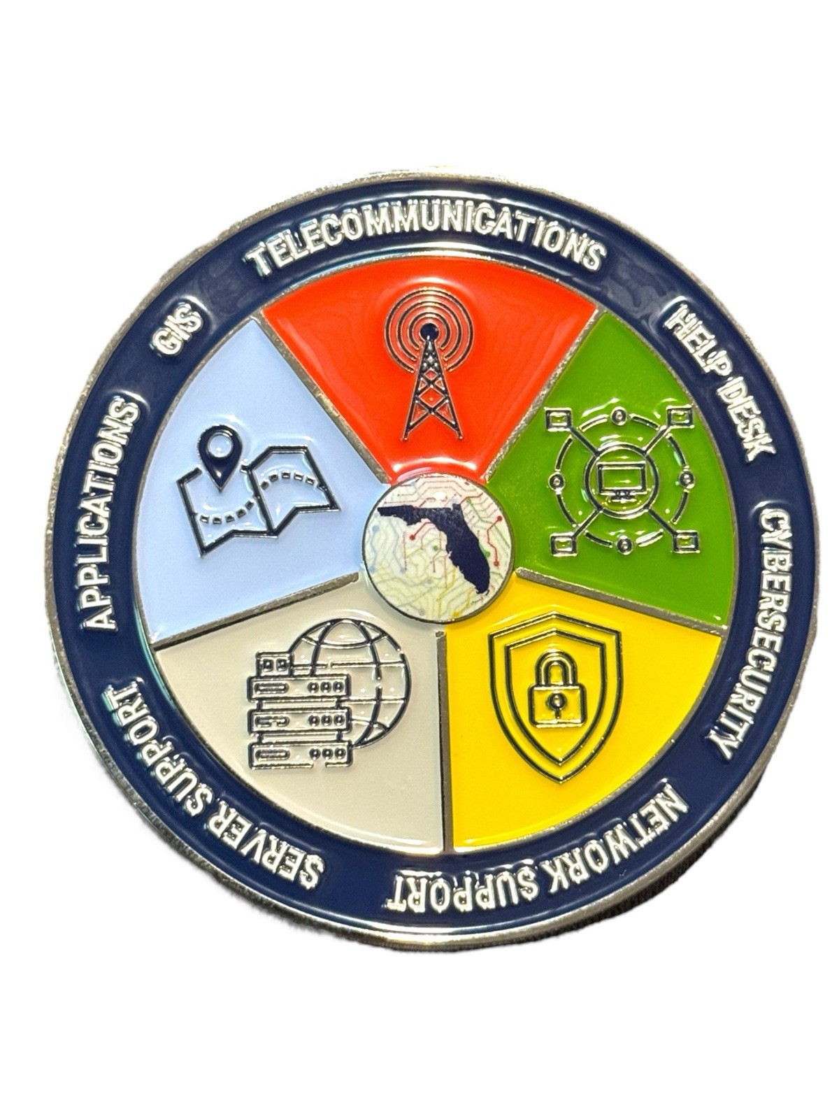 Florida Department of Emergency Management Information Technology Challenge Coin