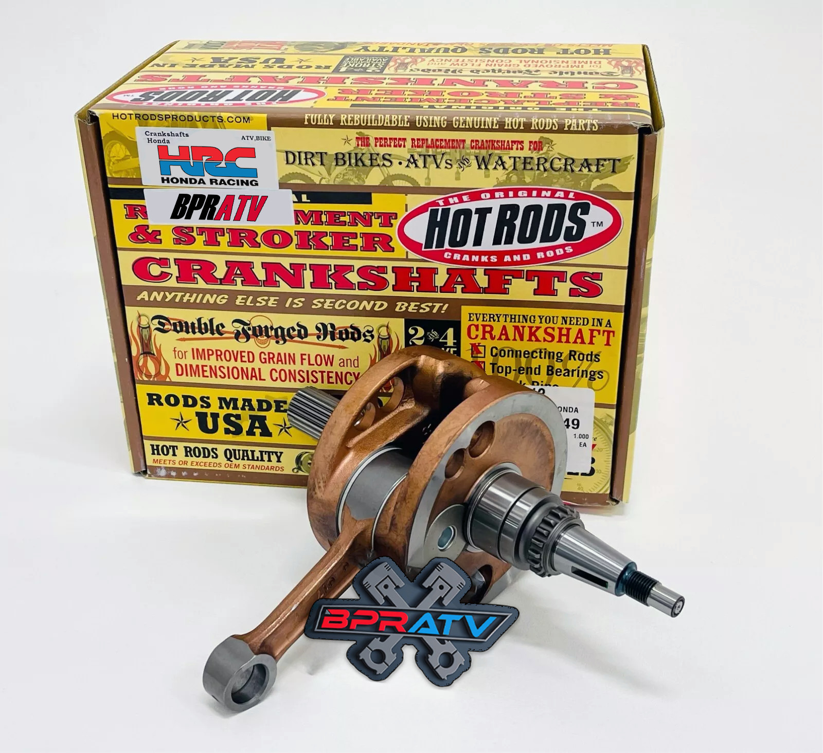 06-14 TRX450ER TRX 450ER 96mm Wiseco Piston Stock Bore Crank Full Motor Rebuild