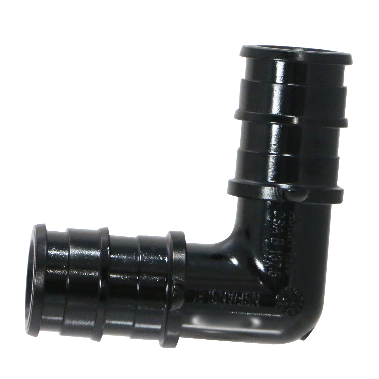 100 Pack XFITTING 1/2" Pex A Elbow, 1/2" Poly Alloy Expansion Plastic Elbow