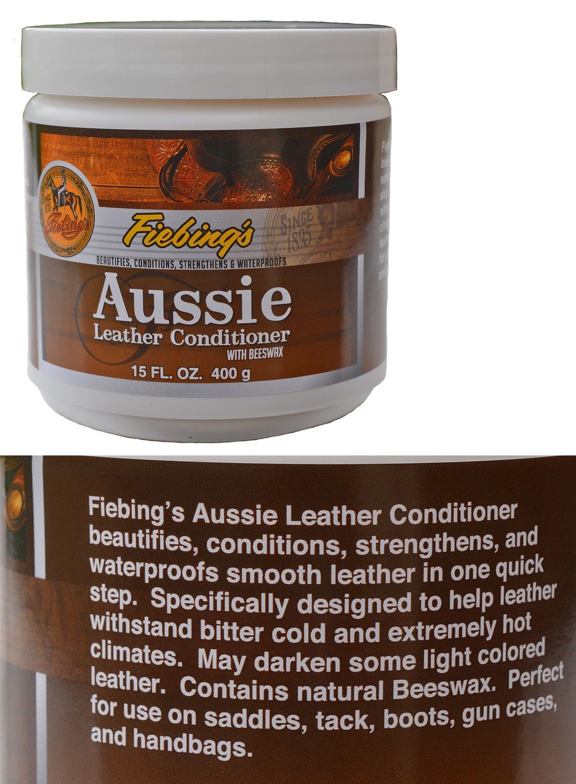 Fiebing's Aussie Leather Conditioner 15 oz With Beeswax