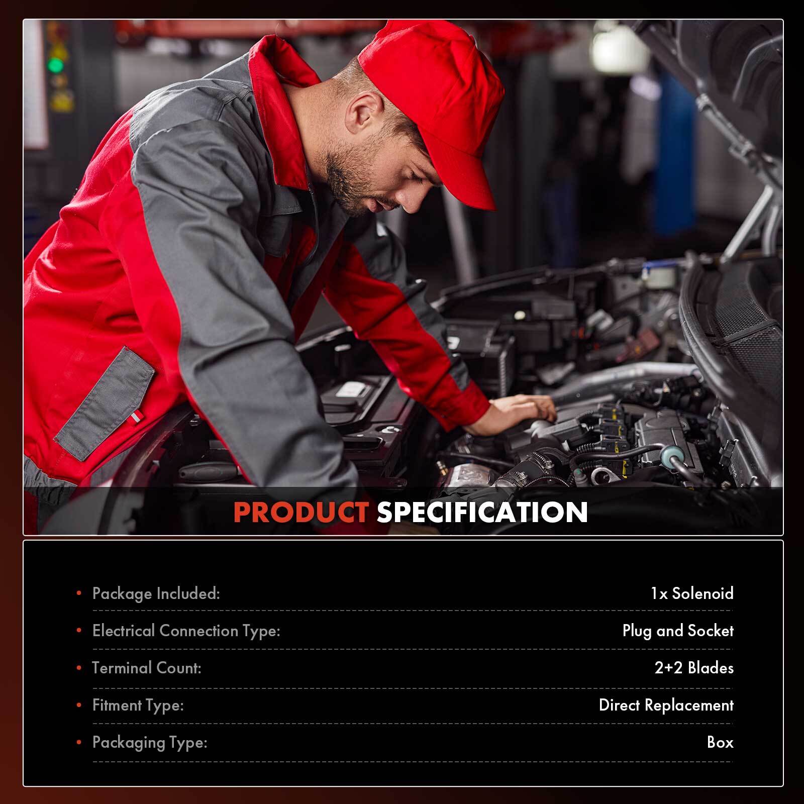 Variable Valve Timing Solenoid for Honda Odyssey Pilot Ridgeline Acura MDX 3.5L