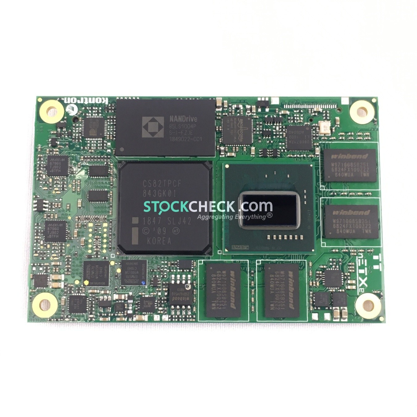 Kontron 34003-1040-10-1 CPU Board, Mini COM Express SOM with Atom Processor 2GB