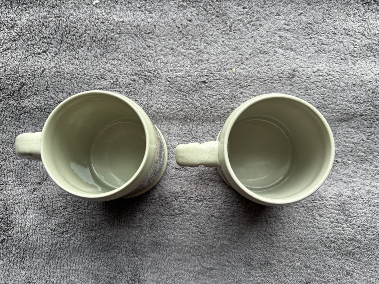 Vintage .5l Gerz Stoneware Ceramic Beer Steins Mugs W. Germany Lot of 3