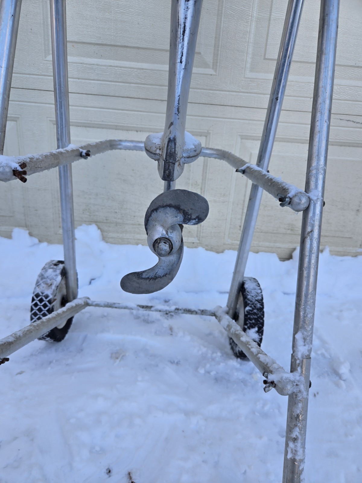 Antique 1941 Evinrude 4371 Sportwin 3.3hp Outboard Boat Motor Turns Over & Spark