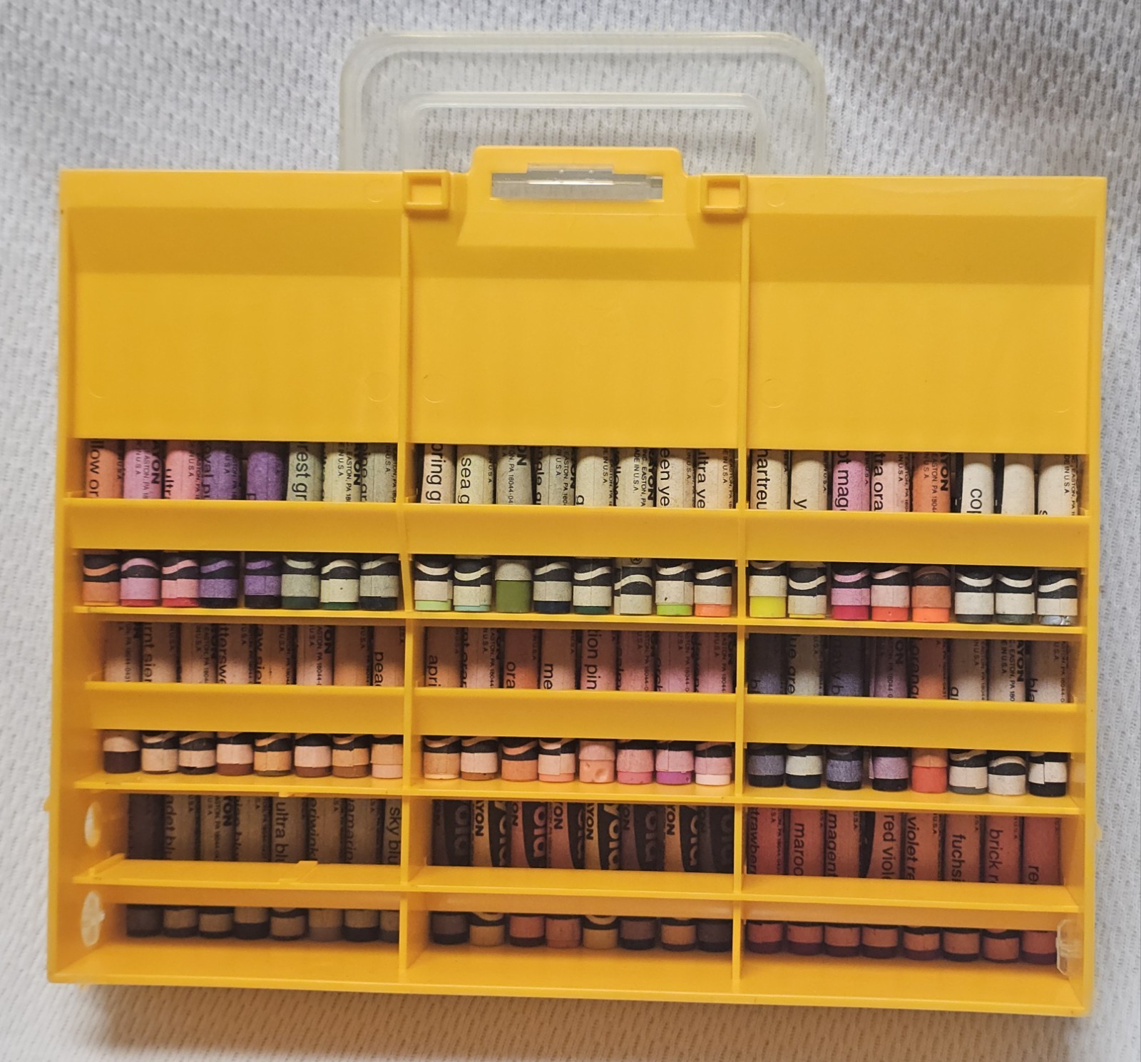 1990 Crayola Crayons 1st EVER Dandelion Cerulean + Indian Red Thistle Goldenrod