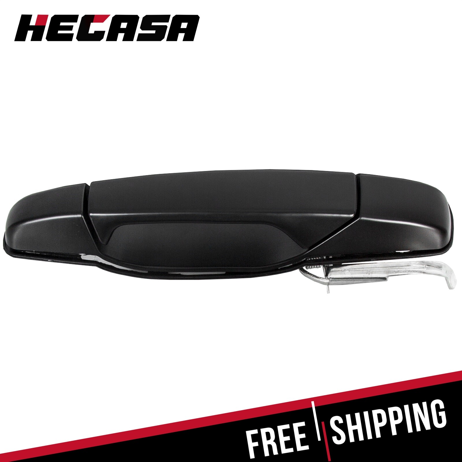 Set of 4 Door Handle Black Front & Rear For Chevy GMC Tahoe Yukon Sierra 07-14