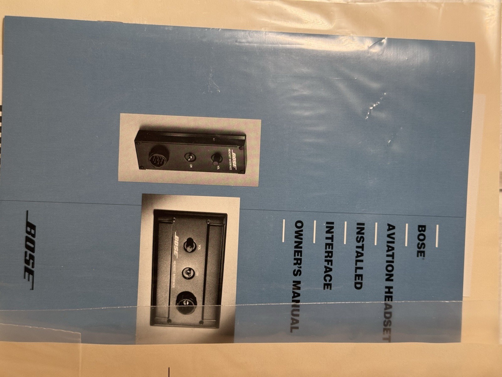 COLLECTORS ITEM: New in Box BOSE Aviation Series 1 Headset W Original Interfaces