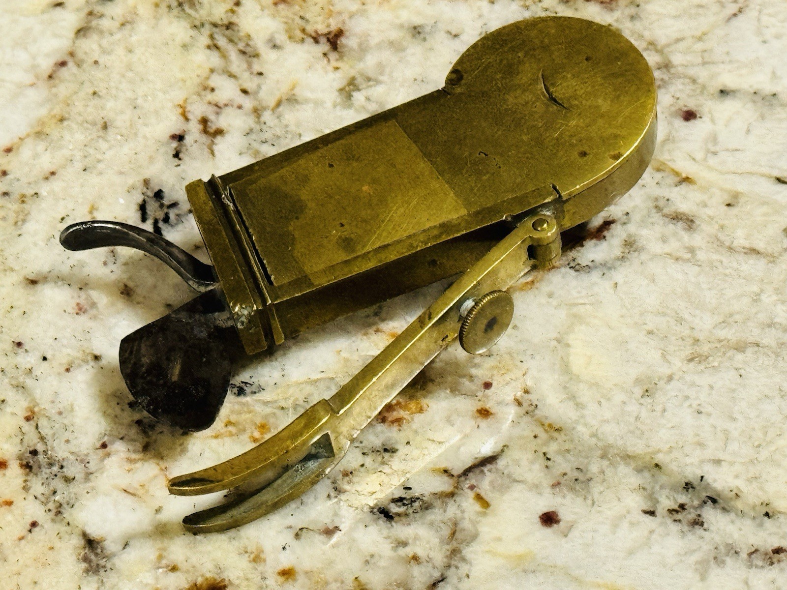 Antique Spring Lancet Or Gleam Surgical Instrument Bloodletting