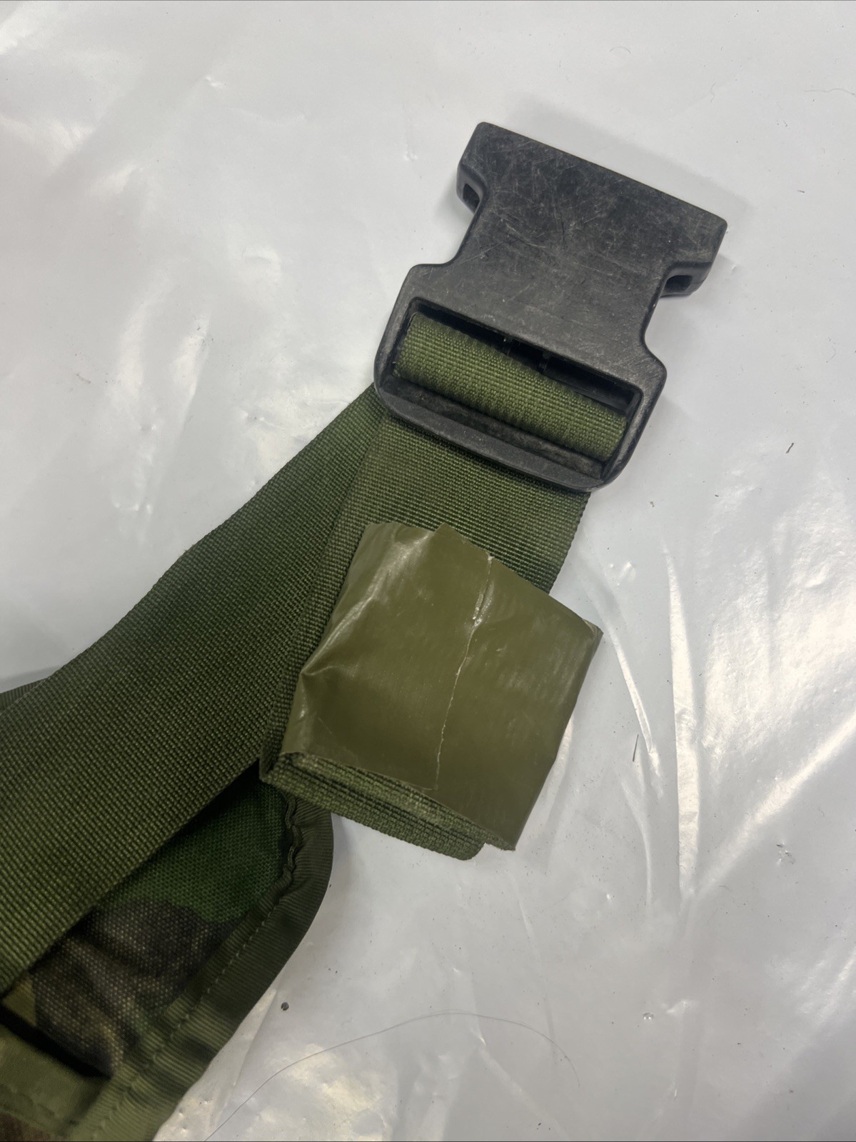 US MILITARY MOLLE US Army SDS Woodland Waist Hip Belt for RUCK USED
