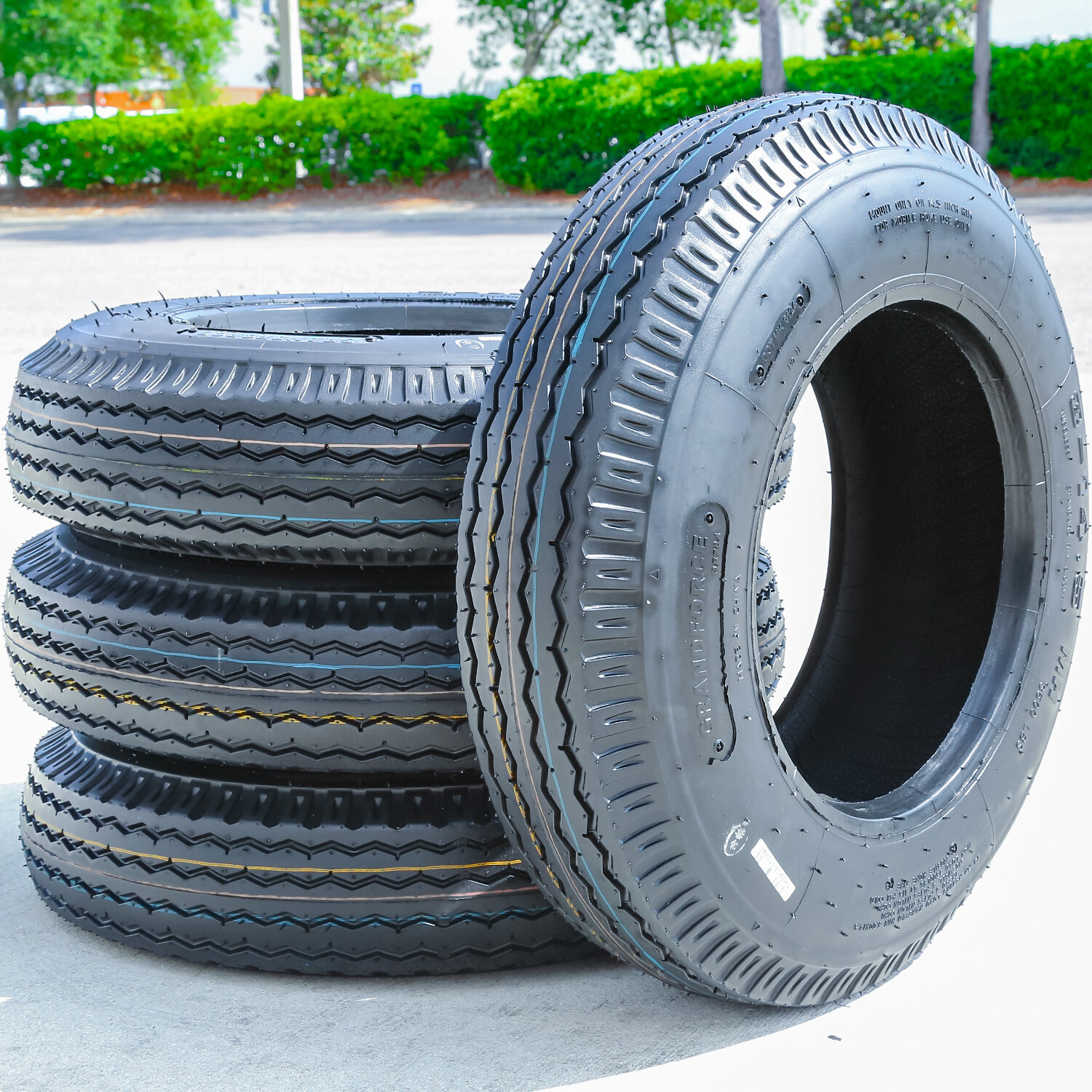Tire Grandforce GF704 ST 8-14.5 Load G 14 Ply Mobile Home Trailer