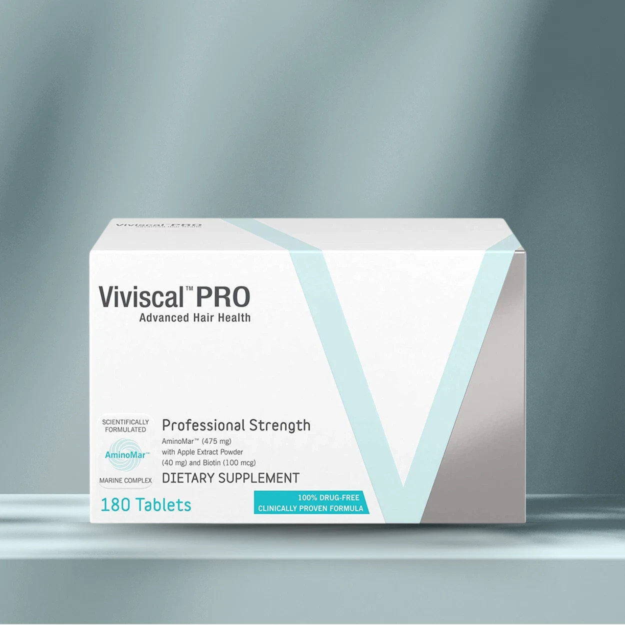 VIVISCAL PRO - Professional Hair Growth Supplement 180 Tablets, Expiring in 2027