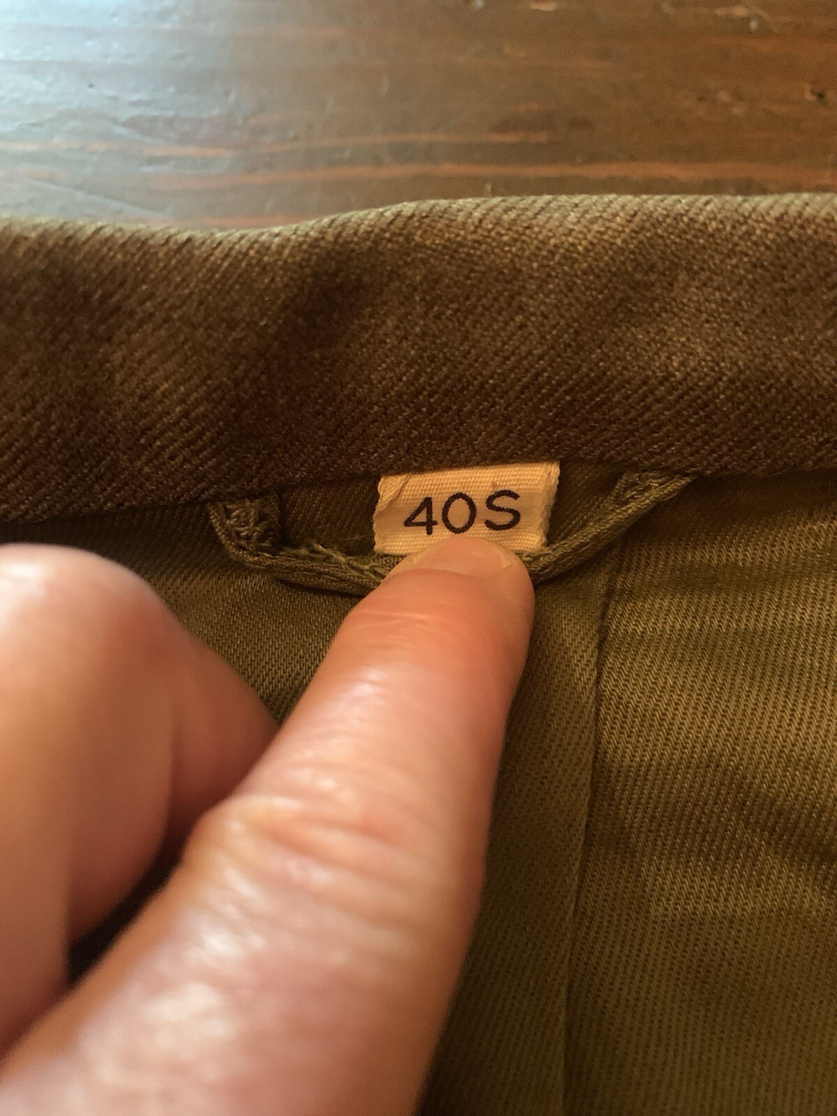 Vintage World War II Army Decorated Wool Jacket