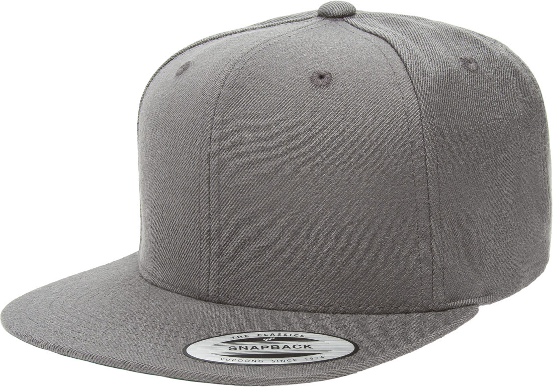 Yupoong Classic Snapback Hat Baseball Cap Plain Blank Snap Back 6089 Adjustable