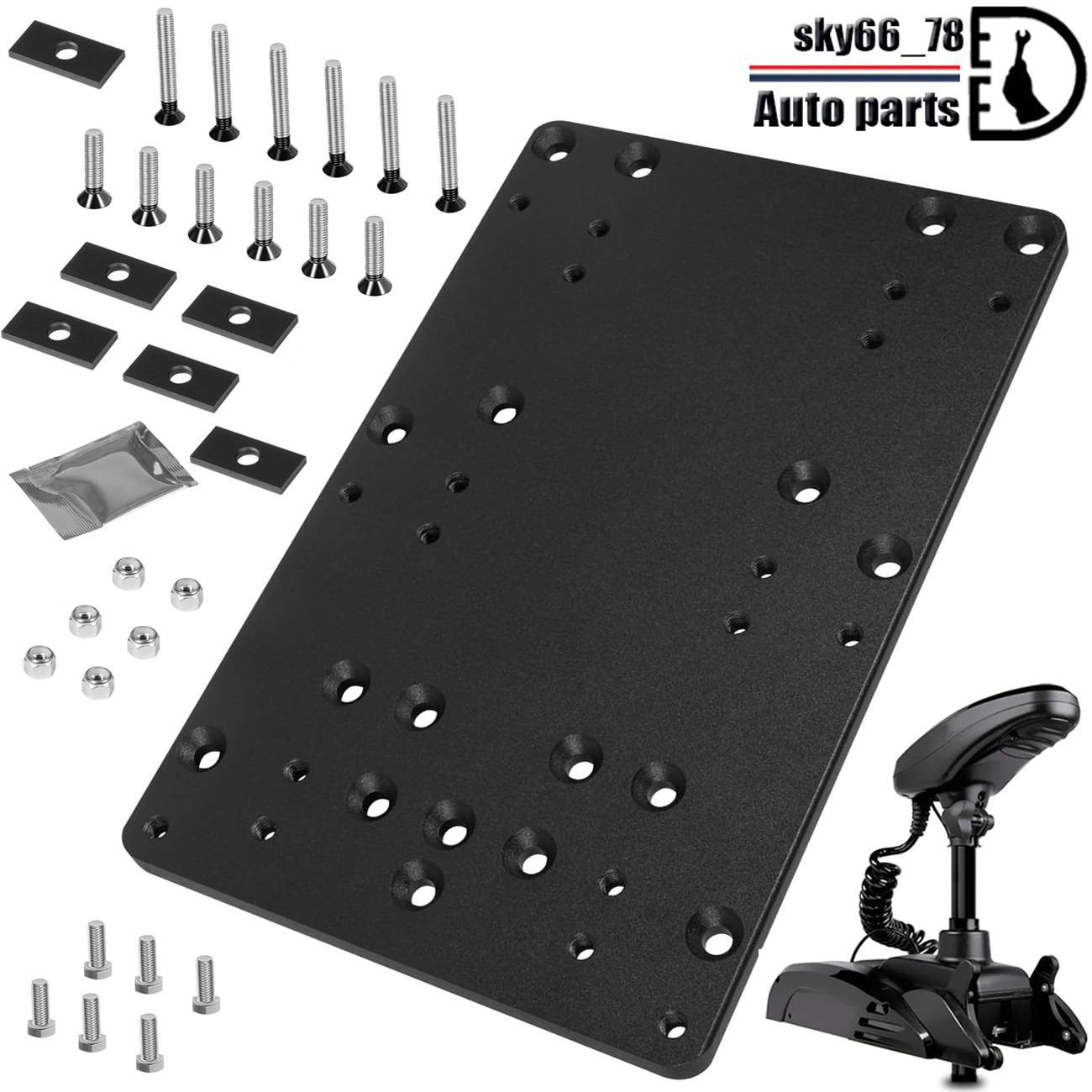 1854058 MKA-58 Boat Deck Reinforcement Kit for Minn Kota QUEST Series Motor