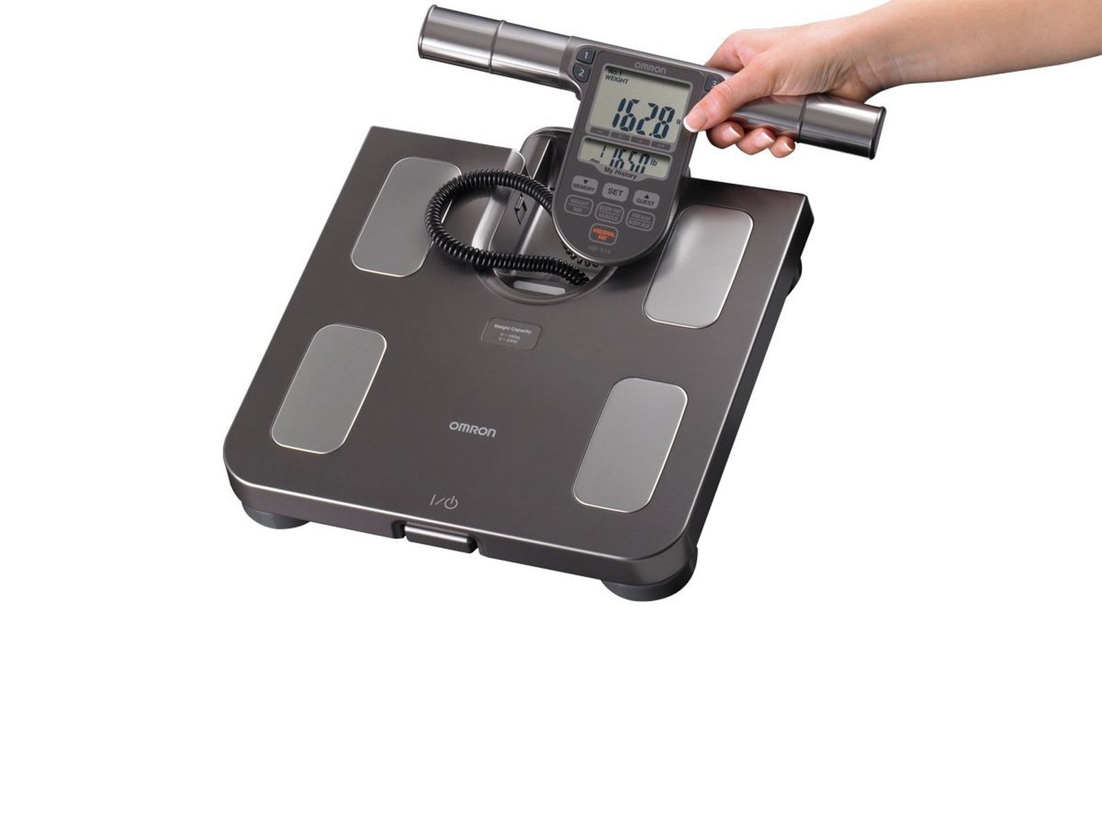 Omron Body Composition Monitor with Scale - 7 Fitness Indicators & 90-Day Mem...