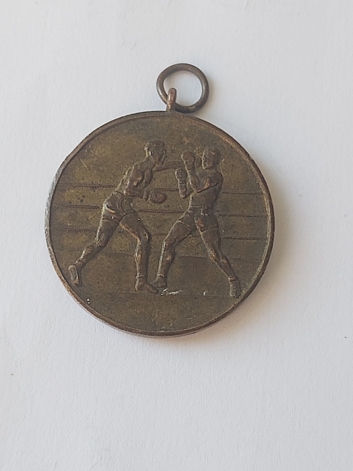 Vintage BRITISH ARMY v NAVY Boxing Winners MEDAL Pugilist