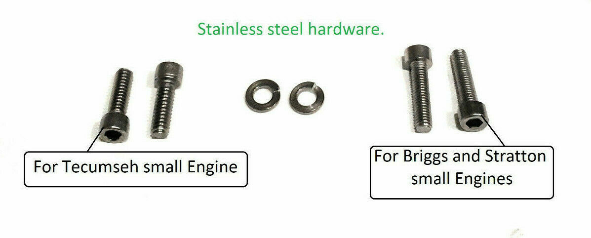Exhaust 3/4 male thread adapter for some Small Briggs or Tecumseh engines.