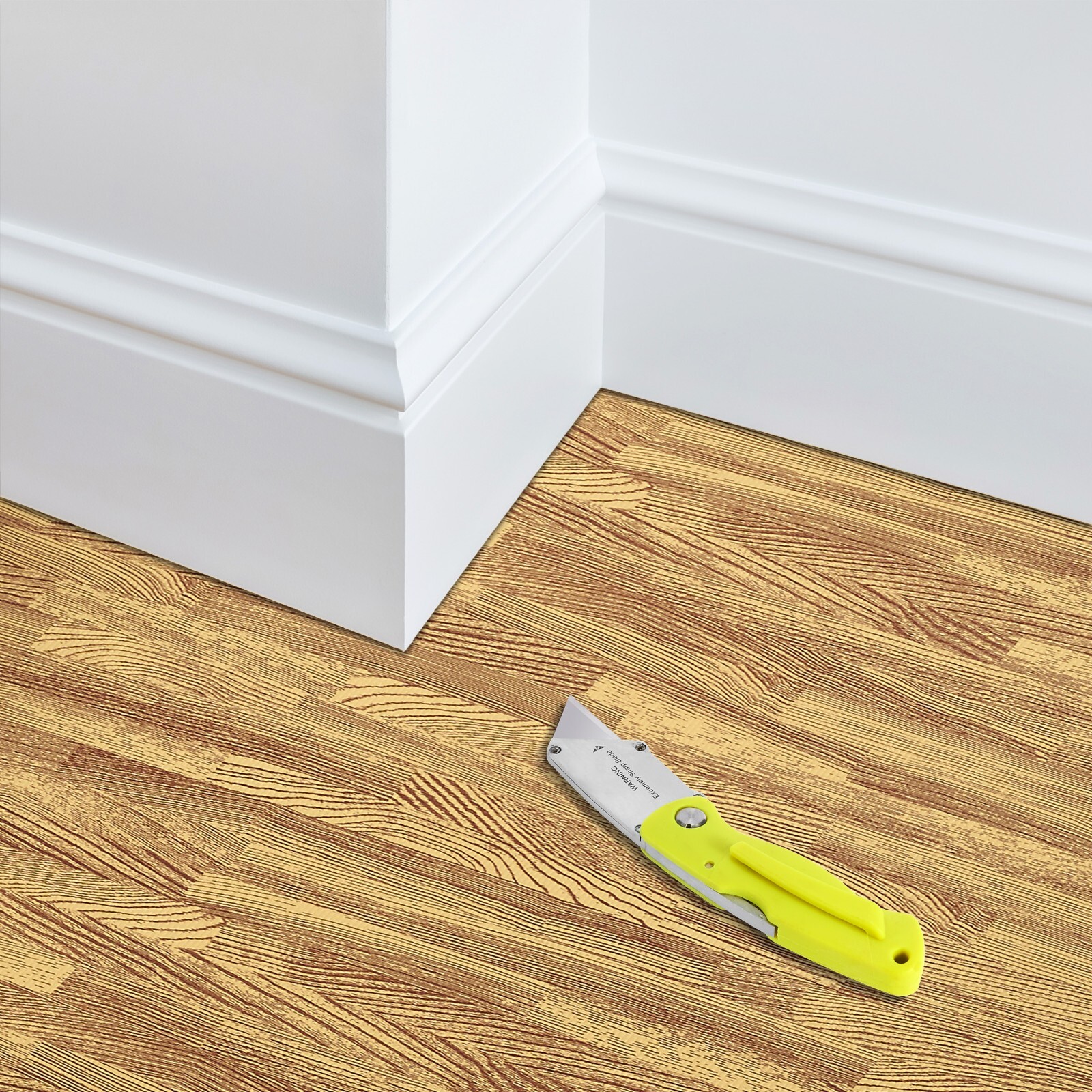 Sorbus 96 Sq. Ft. Wood Grain Floor Tiles, Interlocking EVA Foam Mats 24 Pcs.