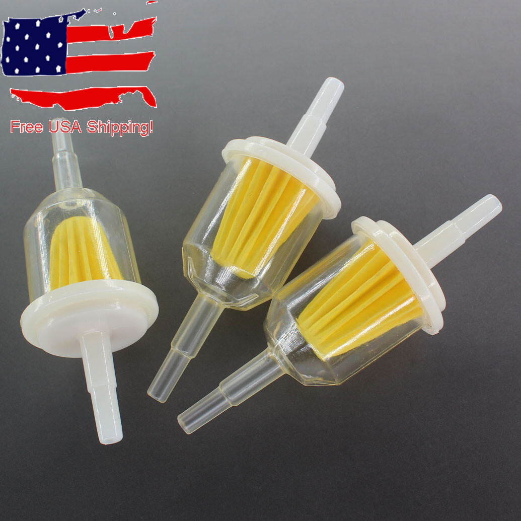 3pcs Gas Fuel Filter For Yamaha Motorcycle Bike