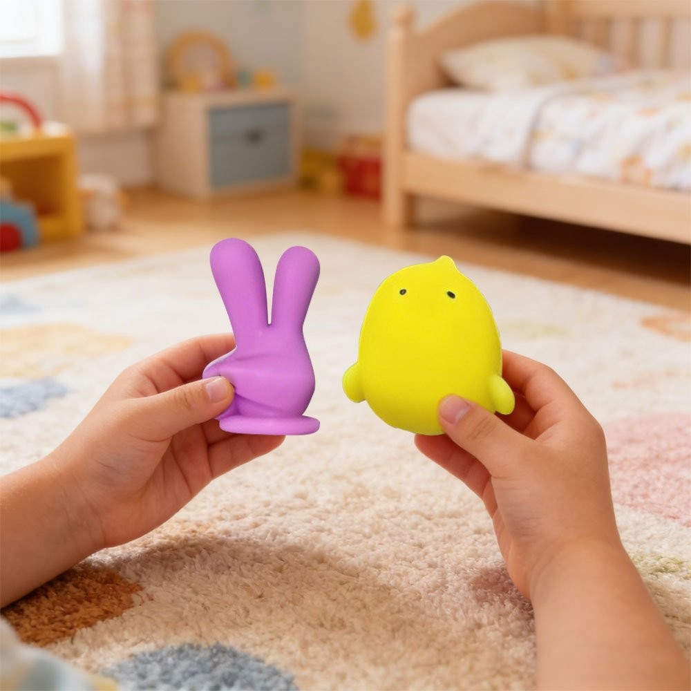 NeeDoh Easter Golden Egg Hunt Mystery (10 Squishy Surprises!) Toy Gift