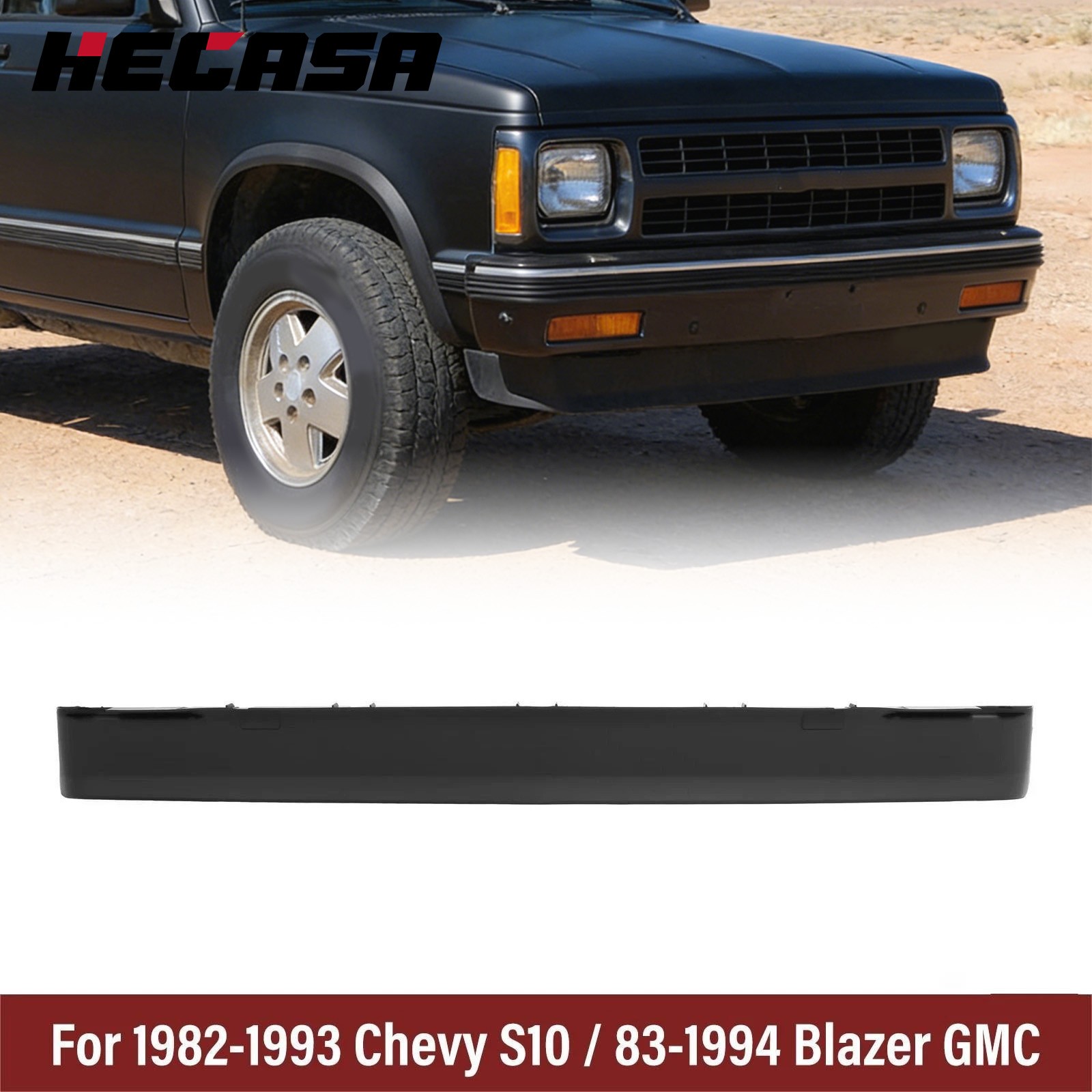 For Chevy&GMC S10 Blazer Sonoma 1982-94 Front Lower Valance Air Deflector Primed