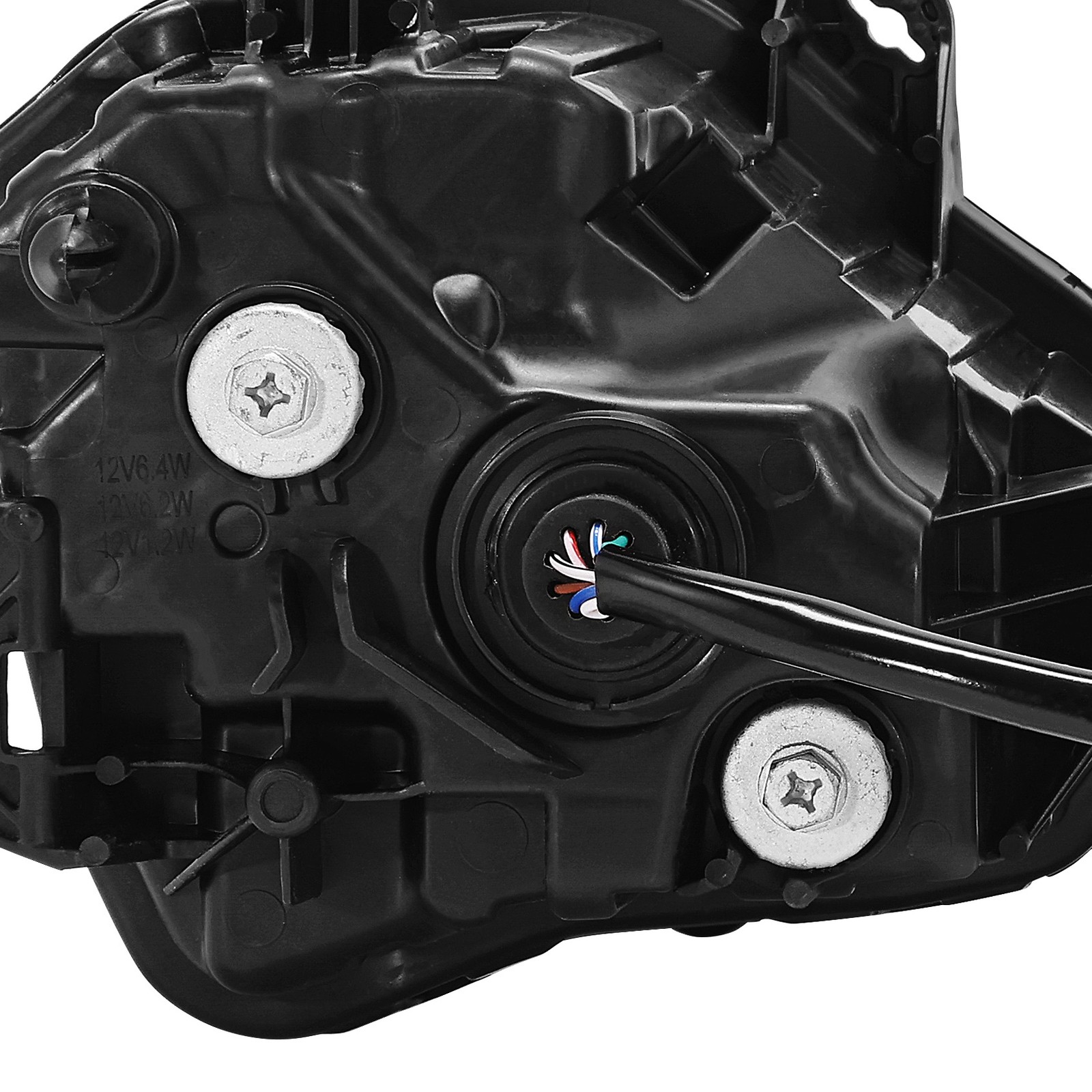 Front LED Headlight &Upper Fairing Stay Bracket Fit For Kawasaki Ninja 500 24-25