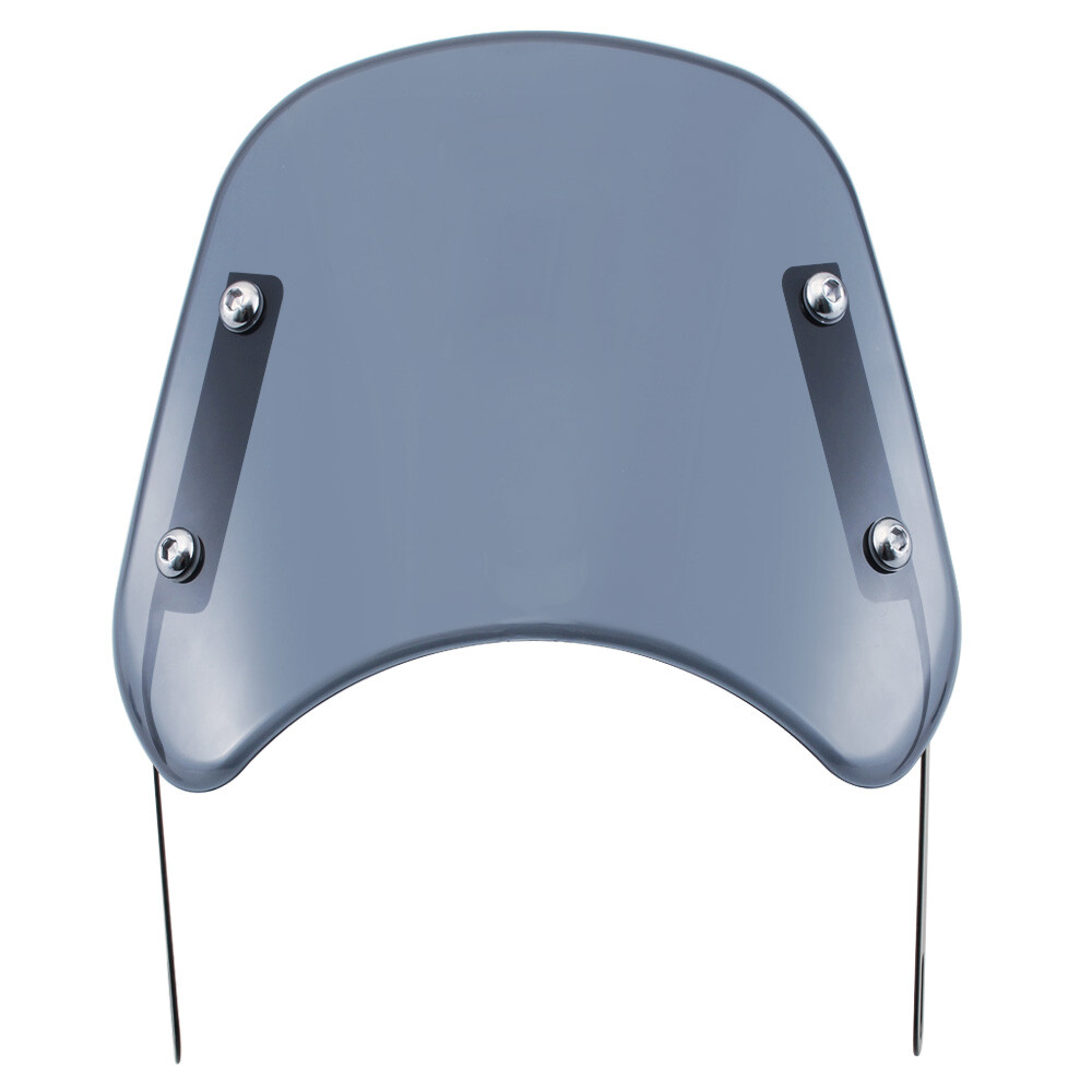 Universal Smoke 5-7'' Headlight Windshield Wind Deflector For Cafe Racer Yamaha