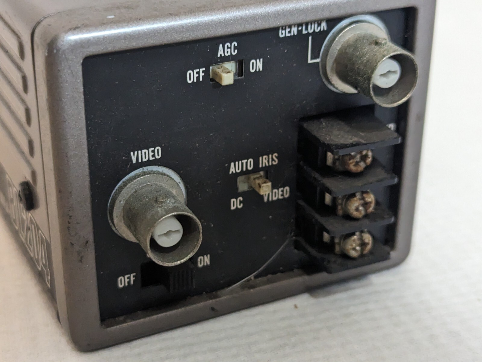 Panasonic WV-BL204 B & W CCD cctv security camera no lens ASIS Parts or Repair