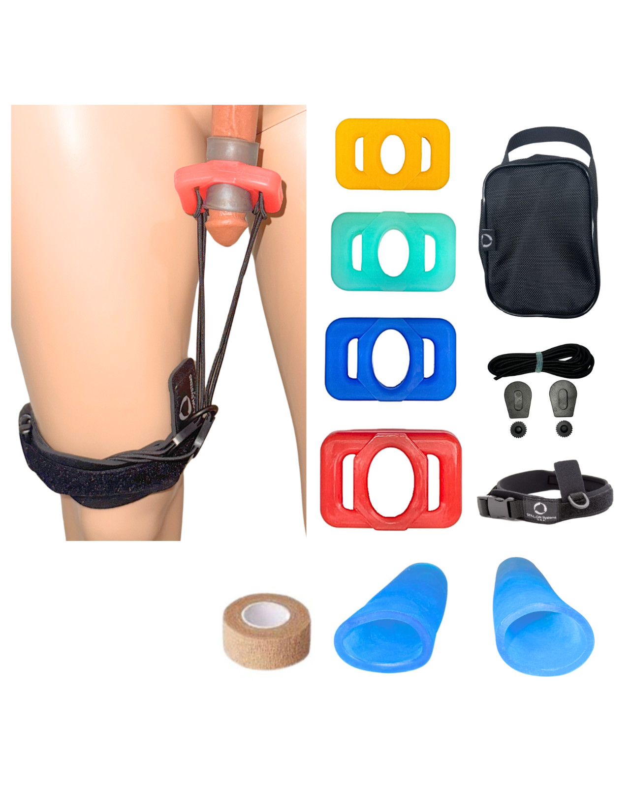 2025 Upgraded Penis Stretcher - Universal Fit Package - Penis Stretching ADS