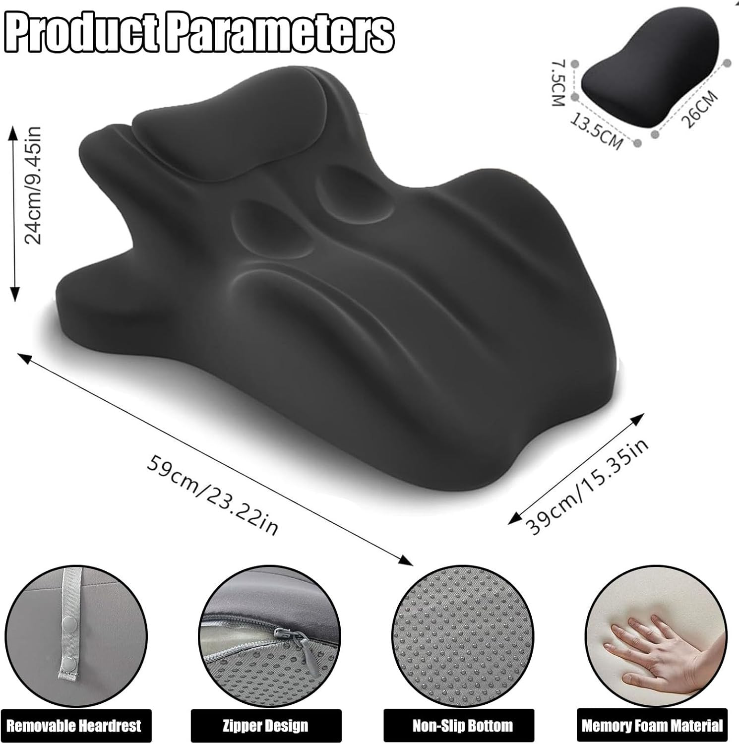 Sweet Spot Couple Pillow Couple Pillow Hip Pad Wedge Pillow Memory Foam 27°Angle