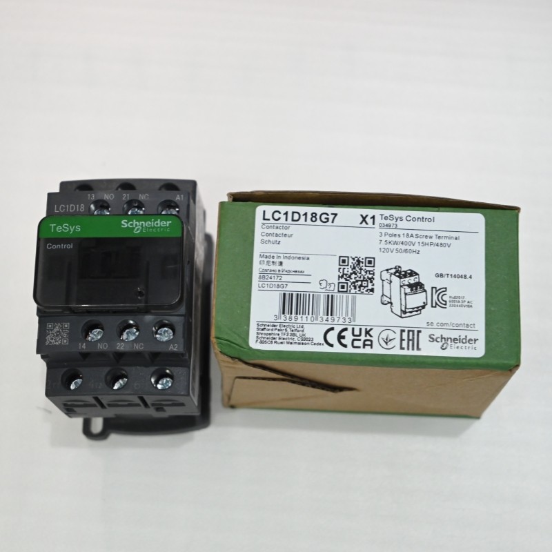 1PCS LC1D18G7 LC1D18BD LC1D18M7 Schneider New Contactor US STOCK In Texas