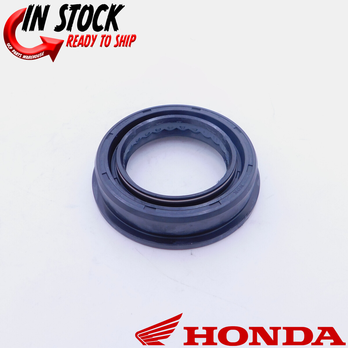 HONDA REAR BRAKE DRUM DUST SEAL ATC110 ATC125M ATC200S FOURTRAX 125 OEM NEW