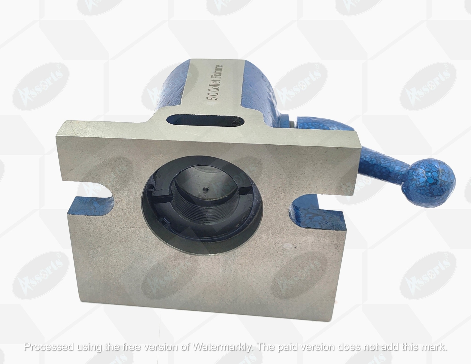 5C Horizontal-Vertical Angle Collet Holding Fixture