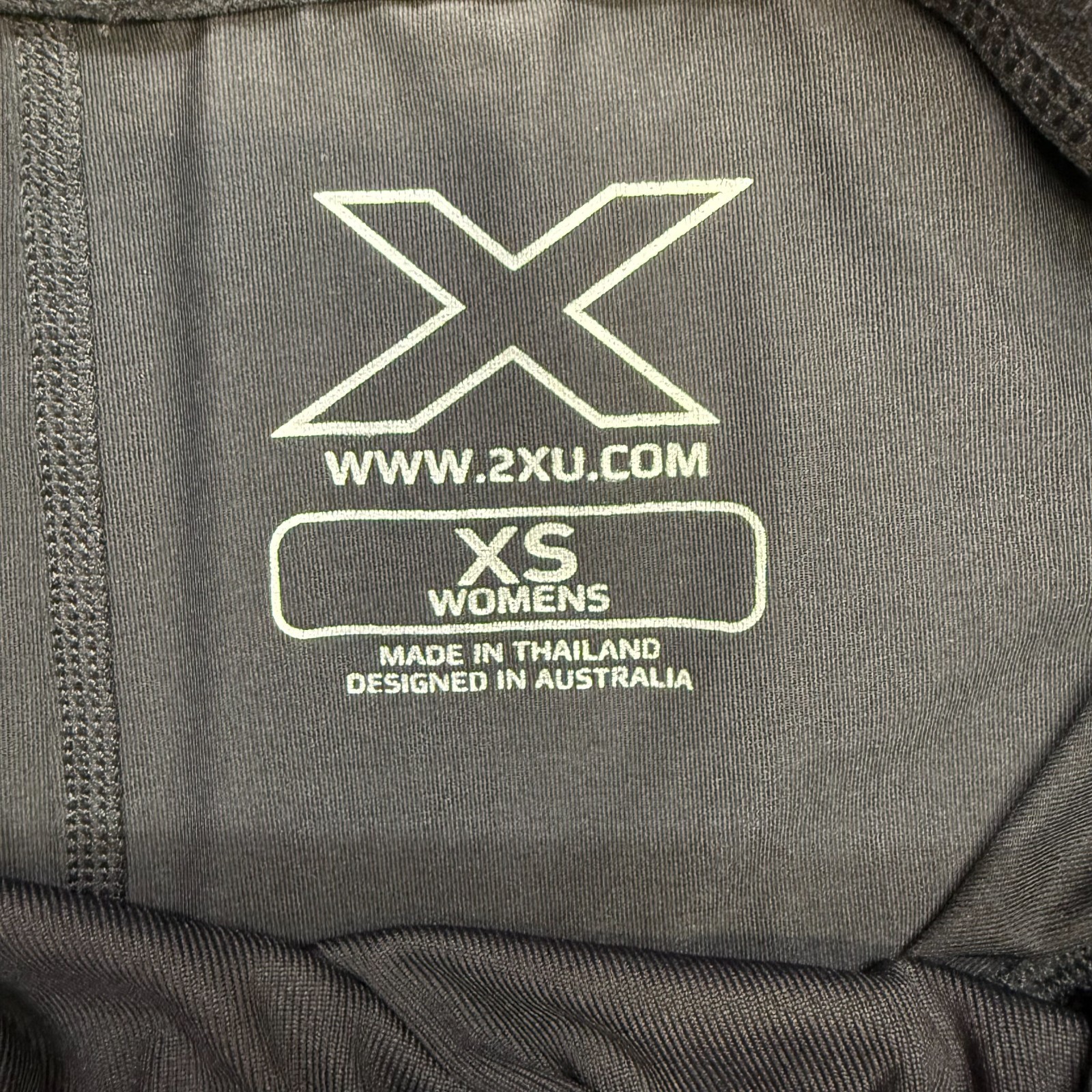 2XU Pre-Natal Sport Compression 3/4 tights womens XS black/Silver WA3596B NWT