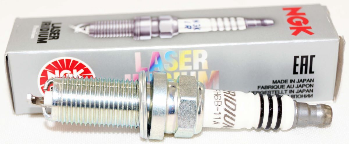 Set of 6 Genuine Authentic NGK 6858 Spark Plugs Laser Iridium DFH6B11A