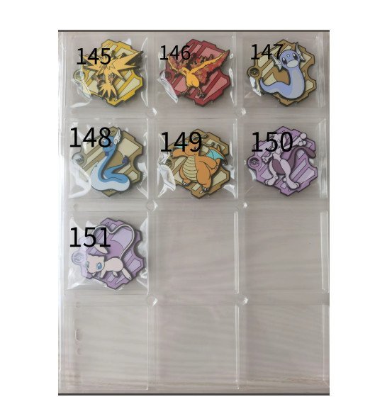 Pokemon TCG S-Chinese Exclusive 151C refrigerator magnet